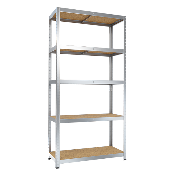 Стелаж металевий FORSTOR Multirack 1700x900x450 мм 5 полиць
